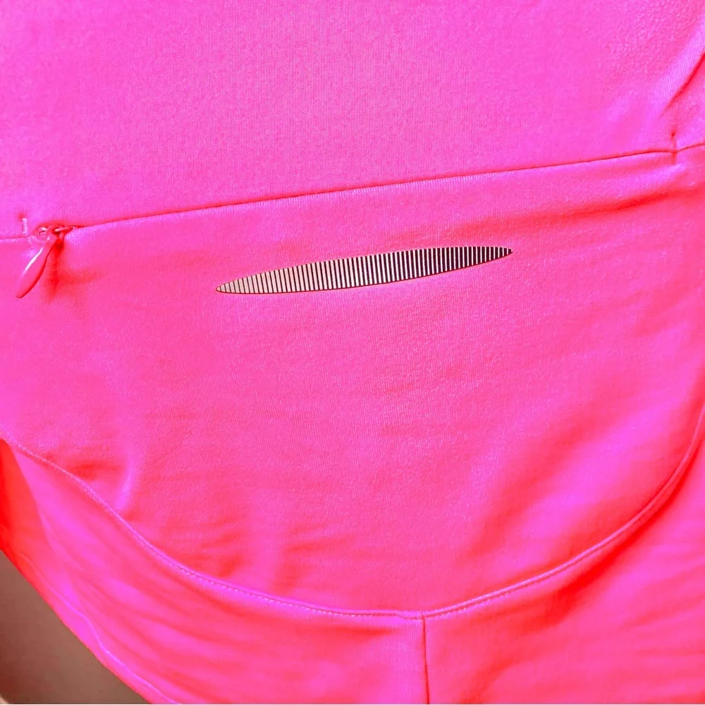 Women’s Pink Under Armour 1/2 Zip Pullover Athletic Top - Picture 4 of 9